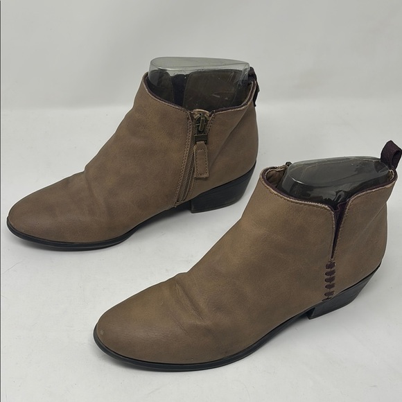 Sam & Libby Brown Ankle Boots - Picture 2 of 5